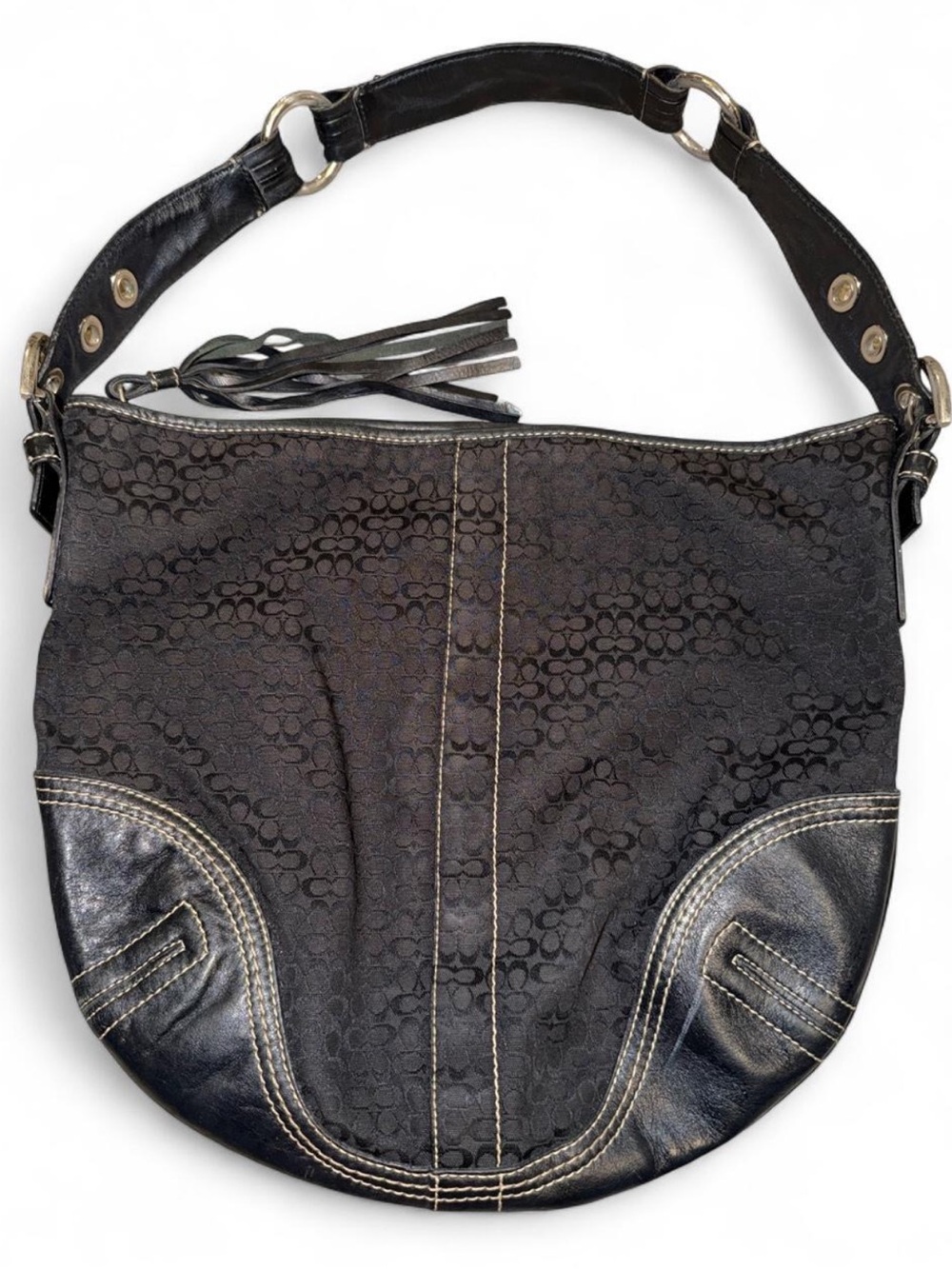 Coach Soho Signature Jacquard Hobo bag (STYLE 2158)